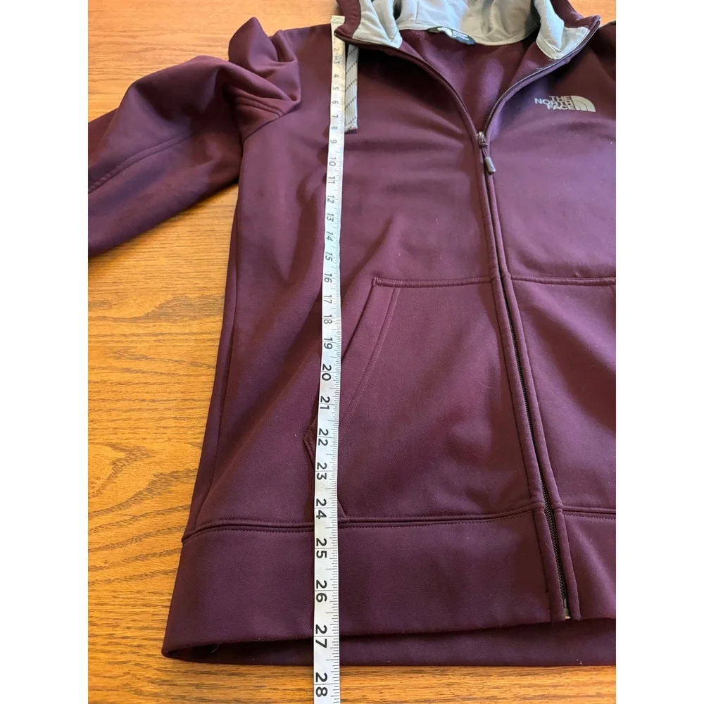 The North Face‎ Mens Full Zip Hoodie Maroon Gorpcore Hiking Sweatshirt Small